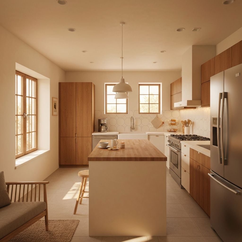 Уютна кухненска среда